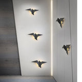 Creative Iron Bird Shape Wall Lamp
