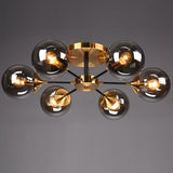 Rotor Copper Ceiling Lamp for the Living Room