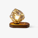 Ice Stone Glass Atmospheric Table Lamp