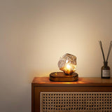 Ice Stone Glass Atmospheric Table Lamp