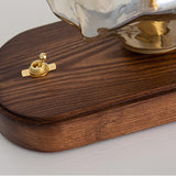 Ice Stone Glass Atmospheric Table Lamp