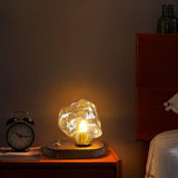 Ice Stone Glass Atmospheric Table Lamp