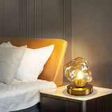 Ice Stone Glass Atmospheric Table Lamp