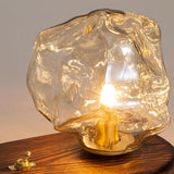 Ice Stone Glass Atmospheric Table Lamp