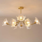 Glass Chandelier Kalin Flower