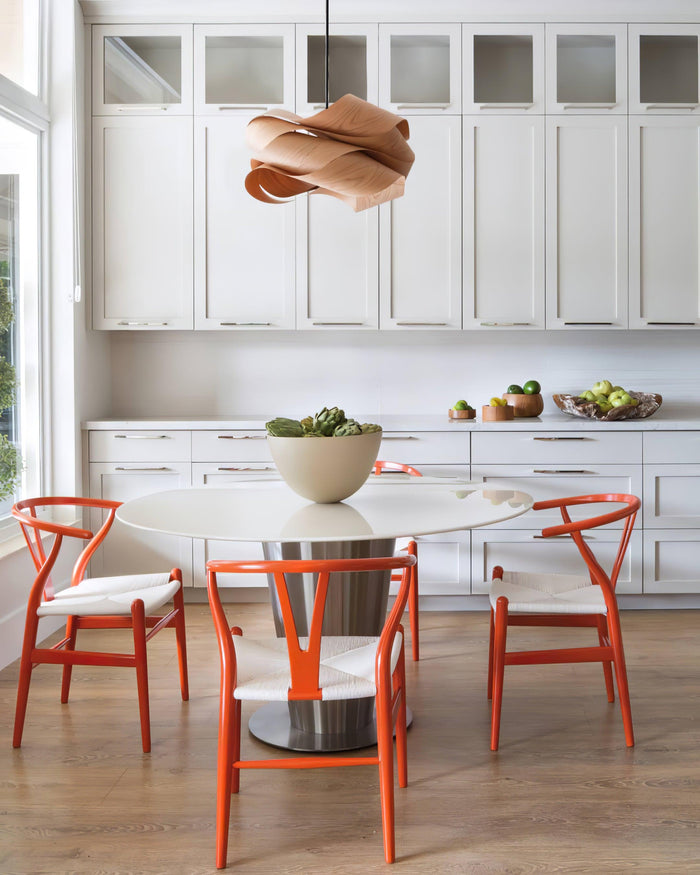 Houten Moderne Hanglamp Voor In De Eetkamer - hanglampen