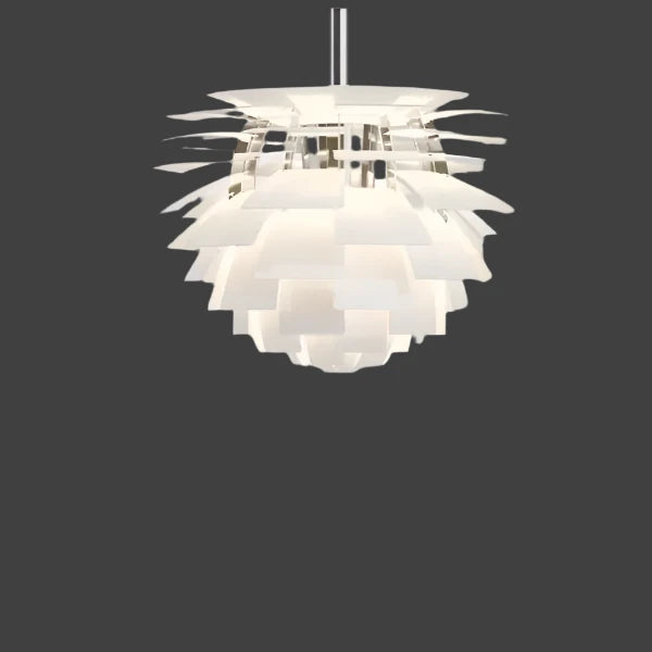 Moderne Artisjok Metalen Hanglamp - hanglampen - sfeerbeeld