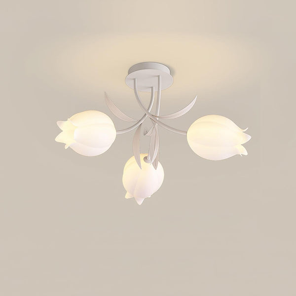 Ceiling lamp with natural warm light