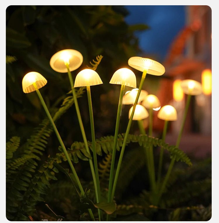 LUMINO SolarGlow Paddenstoellamp - buitenverlichting - sfeerbeeld
