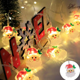 LumiJoy Christmas LED String - Christmas Tree, Snowman & Santa Claus Light String