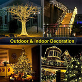 GLOWLINE β 10M-100M Waterproof LED String Light with 8 Modes