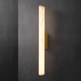 Auralis Lux – Minimalist Wall Lamp in Copper & Marble