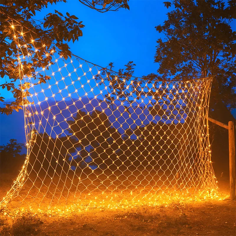 LumiGrid Net LED String Lights - buitenverlichting