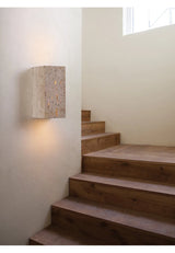 StoneBloc Outdoor Wall Lamp – Natural Stone Look Wall Lamp for Garden, Hallway & Bathroom