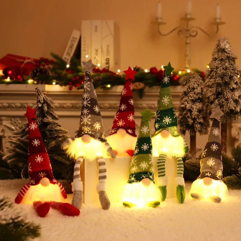 LUMIGNOME ā LED Kerst Kabouter Zonder Gezicht - buitenverlichting - verlicht
