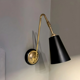 Auréno Retro Brass Wall Lamp