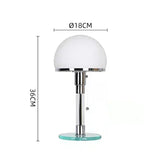 GlasBau German Bauhaus Table Lamp