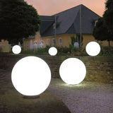 LUXARÉ GlowSphere RGB Solar Garden Light