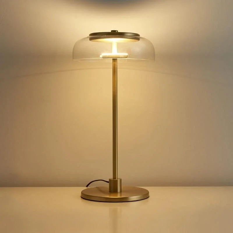 Aurélo – Designer Tafellamp van Glas met LED in Postmoderne Stijl - tafellampen