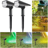SOLARFORCE 7LED Adjustable Solar Spotlight