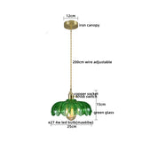 AuroraLuxe LED Pendant Lamp – Copper & Glass Design for Modern Interiors