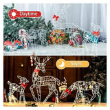 LumiRein LED Reindeer Family
