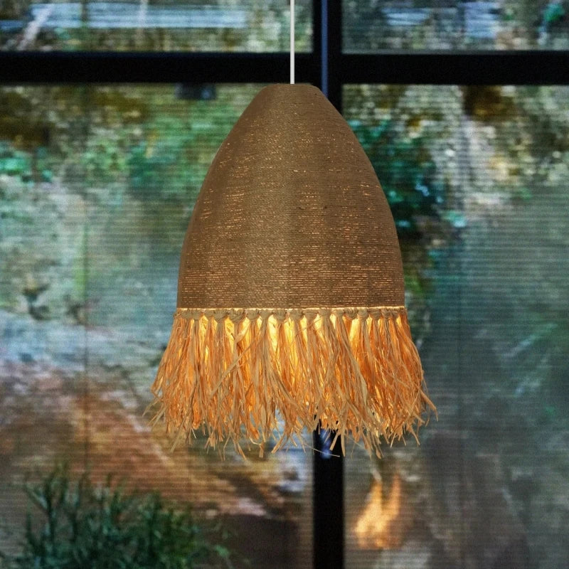 Handgeweven Rotan Hanglamp - hanglampen