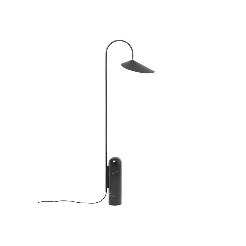 Nordic Arum | Minimalist Design Floor Lamp with Marble Base