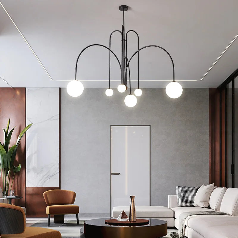 NordicGlow Elegant LED Hanging Lamp