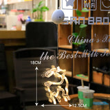 SantaGlow LED Window Light with Suction Cup