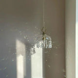 French Retro Glass Pendant Lamp