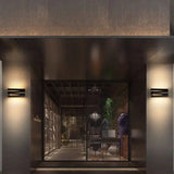 LuxGate Pro – LED Outdoor Wall Lamp IP65 made of Aluminum for Garden, Villa & Gate