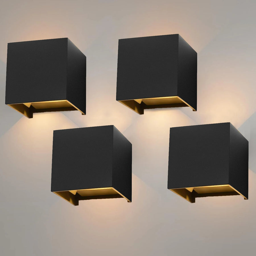 LUMICUBE LED Wall Lamp Set (4 pieces)