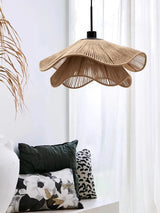 WabiRope Aura: Scandinavian Wabi Sabi Hemp Rope Pendant Lamp