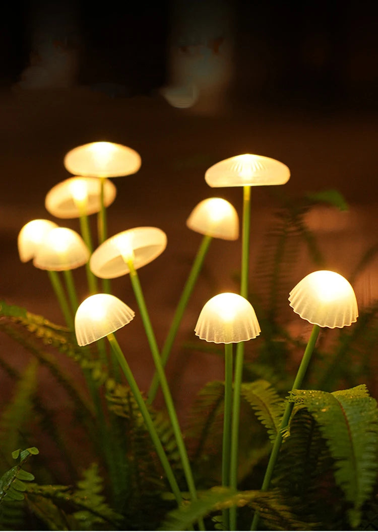 LUMINO SolarGlow Paddenstoellamp - buitenverlichting - close-up