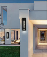 CrystalLux Outdoor Wall Lamp – Modern Waterproof Wall Light with K9 Crystal & Anti-Rust Aluminum