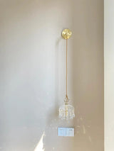 French Retro Glass Pendant Lamp