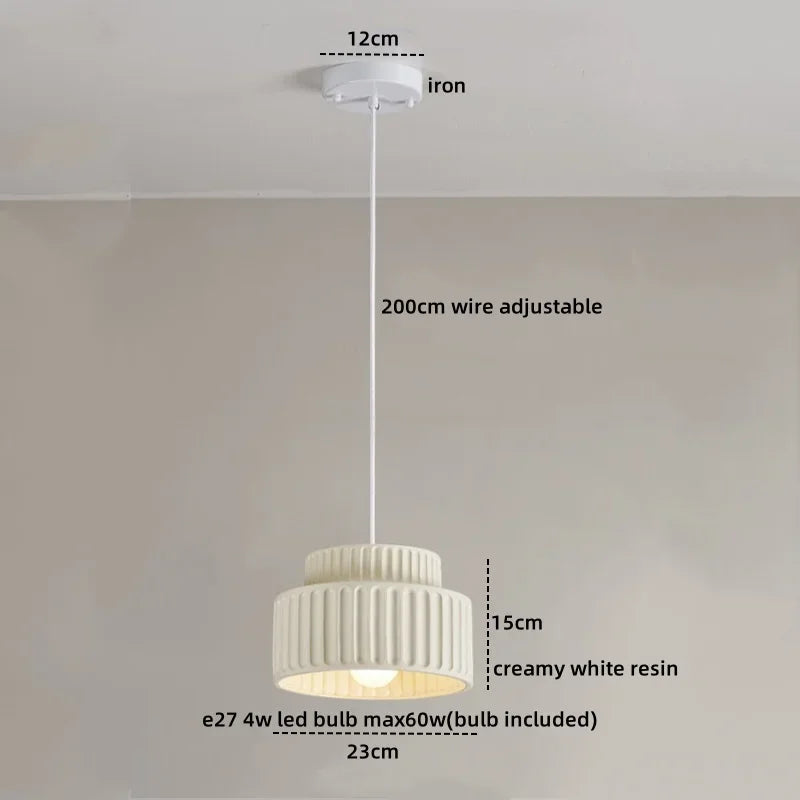 LumiCream – Nordic Modern LED Hanging Lamp