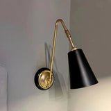 Auréno Retro Brass Wall Lamp