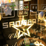 SantaGlow LED Window Light with Suction Cup