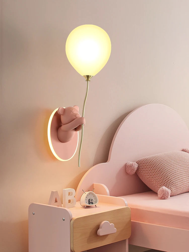 BearGlow Children's Wall Lamp