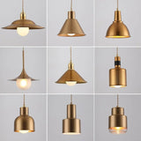 AuroraNord Gold-Plated Nordic Pendant Lamp