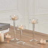 LumaVase Glass Candle Holder Set