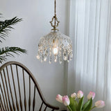 French Retro Glass Pendant Lamp