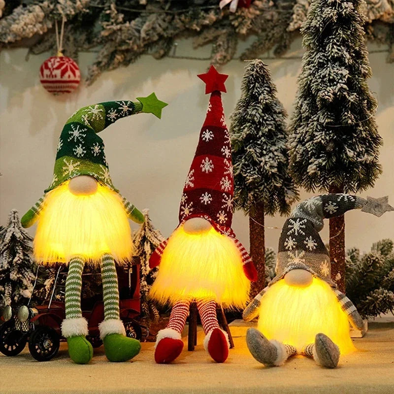 LUMIGNOME ā LED Kerst Kabouter Zonder Gezicht - buitenverlichting - in de kamer
