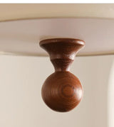 Boho Green Fabric Hanging Lamp