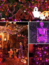 GLOWSPELL β Halloween LED Mood Lighting 100/200 LEDs with Black Wire