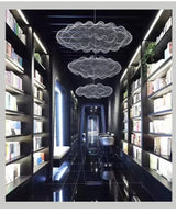 Danish Designer Iron Mesh Cloud Pendant Lamp