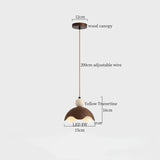 ZenAura Japanese Wabi-Sabi LED Pendant Lamp