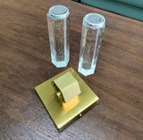 AuroraLux Bubble Wall Lamp – Luxurious Gold LED